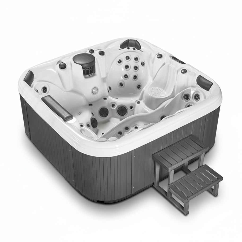 Hot Tub - 6 Person Hot Tub Spa, Durable