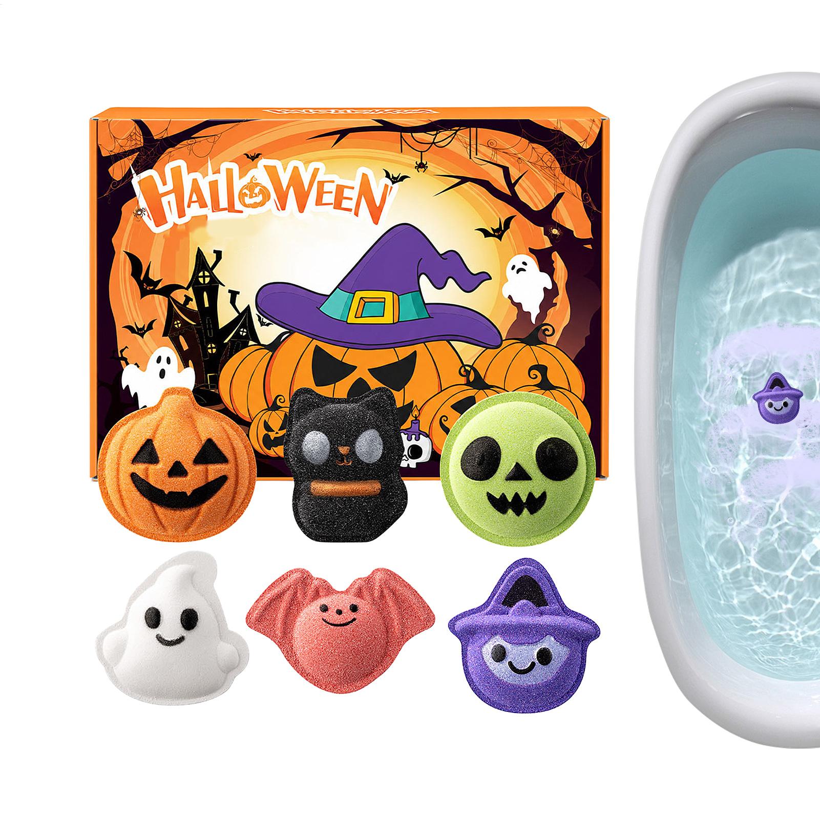 Bath Salts - Halloween Bath ball Set, 6-piece, Weird