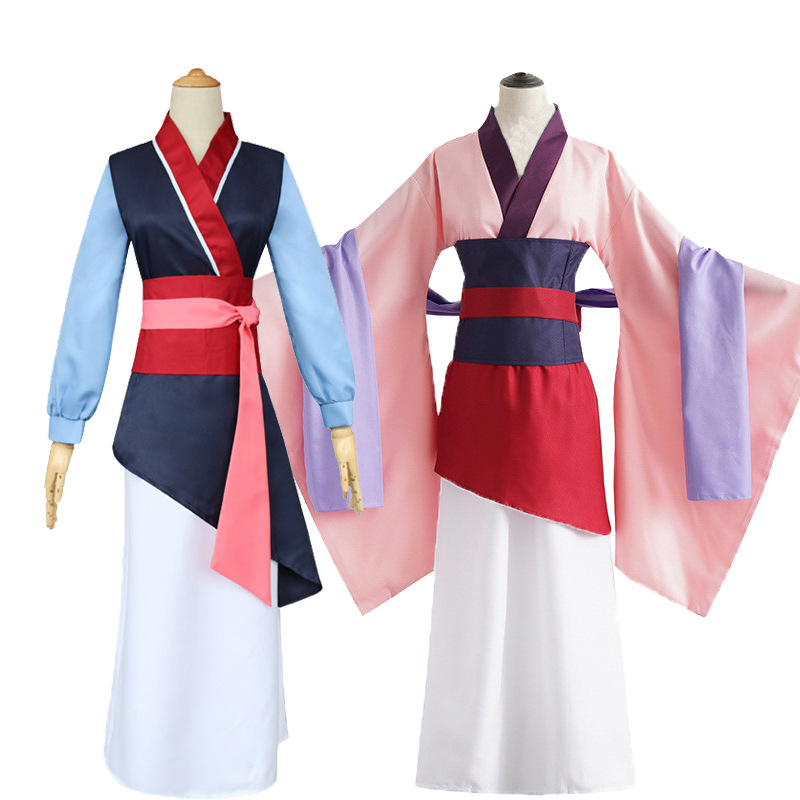 Bathrobe - Anime Hua Mulan Cosplay Costume Superwomen
