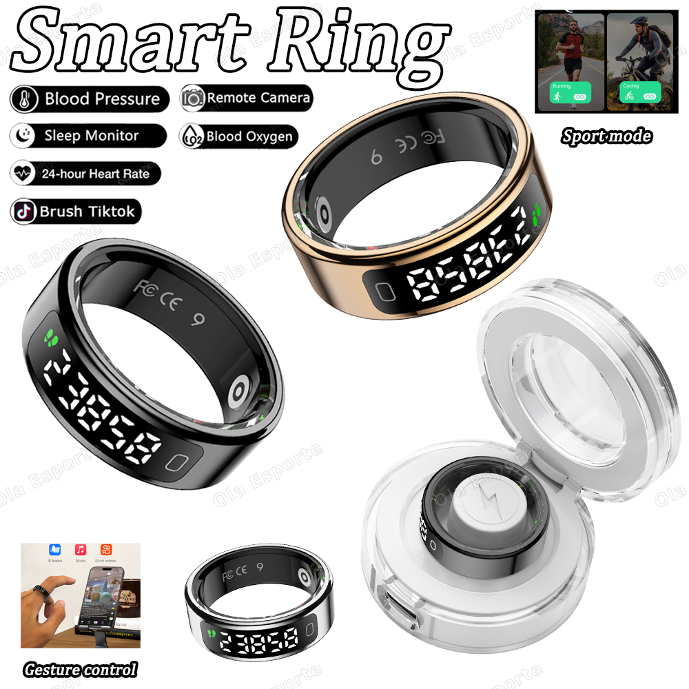 Body Brush - 2026 New Smart Ring Display Screen