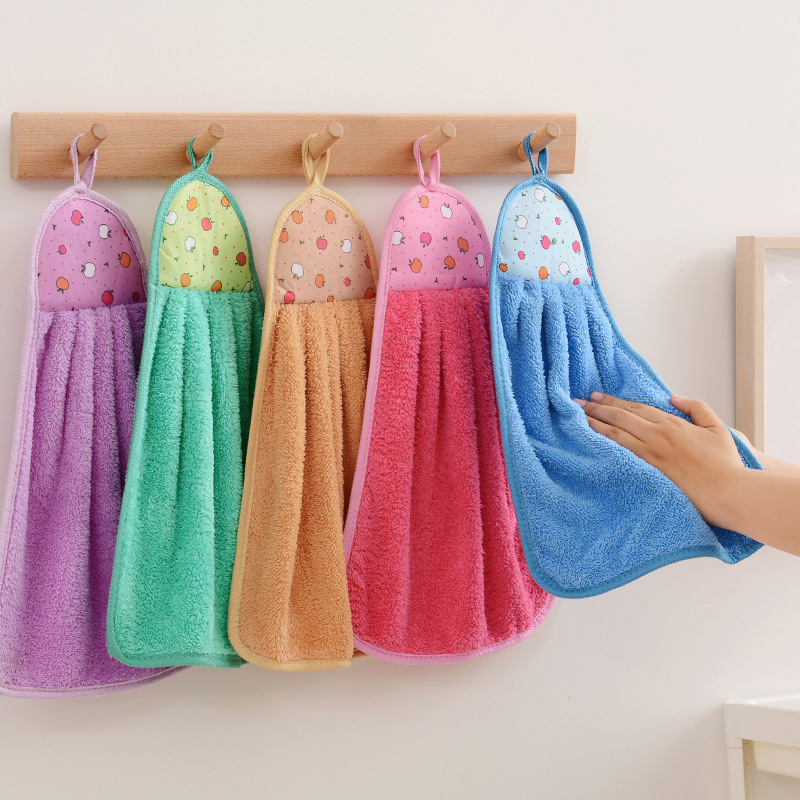 Spa Towel - 4pcs Small Hand Towels for Kitchen