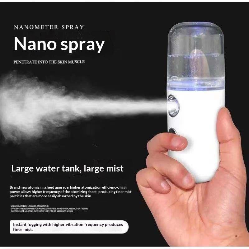 Face Steamer - 1 Set USB Rechargeable Nano Mist