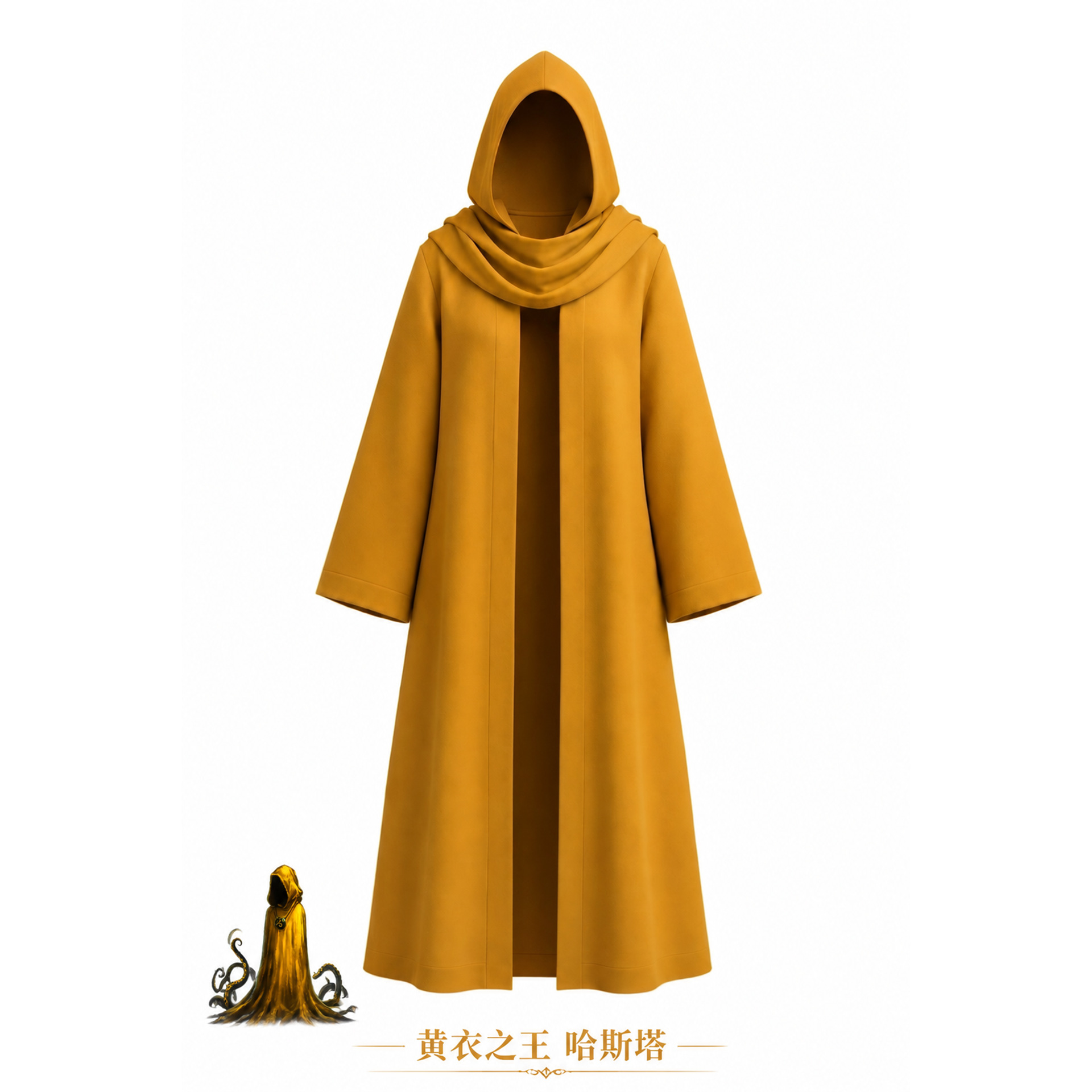 Bathrobe - Anime Story King into Yellow Cosplay