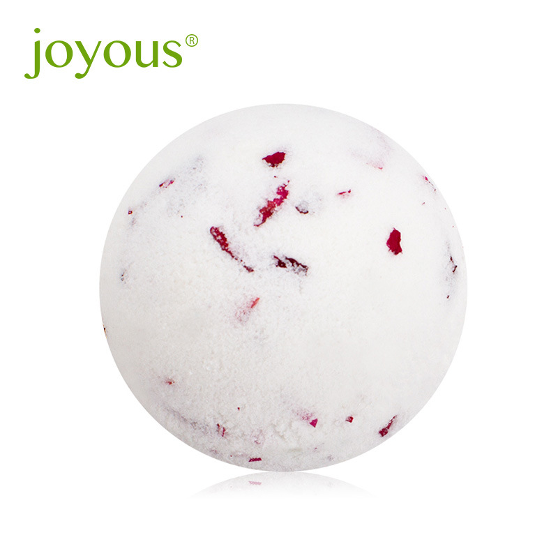 Bath Salts - Joyous Milk Rose Bath Salt Ball