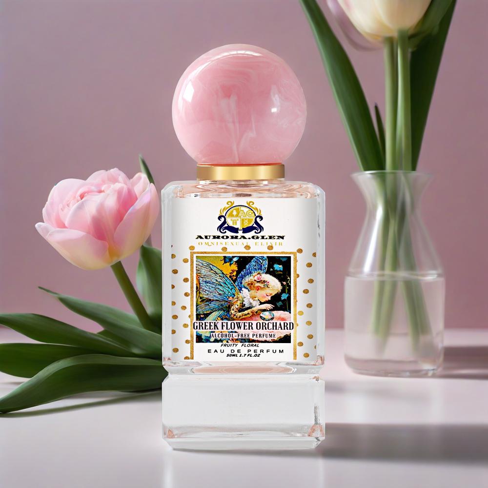 Body Oil - Pure Rose Floral Scent Women's Fragrance