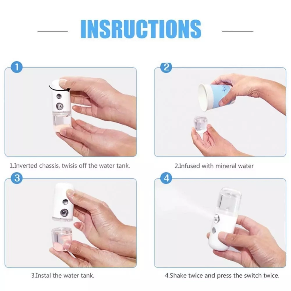 Nano Facial Mister Sprayer Por - Face Steamer review and price