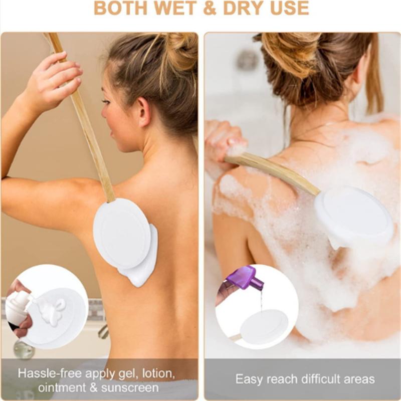 Multi Function Wooden Long Han - Body Brush review and price