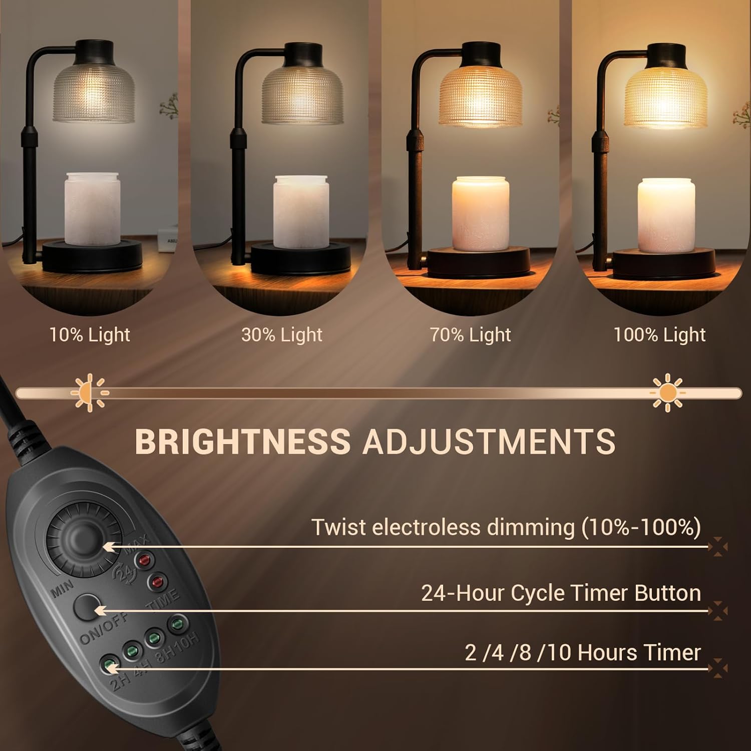 Candle Warmer Lamp with Timer  - Wax Warmer review and price