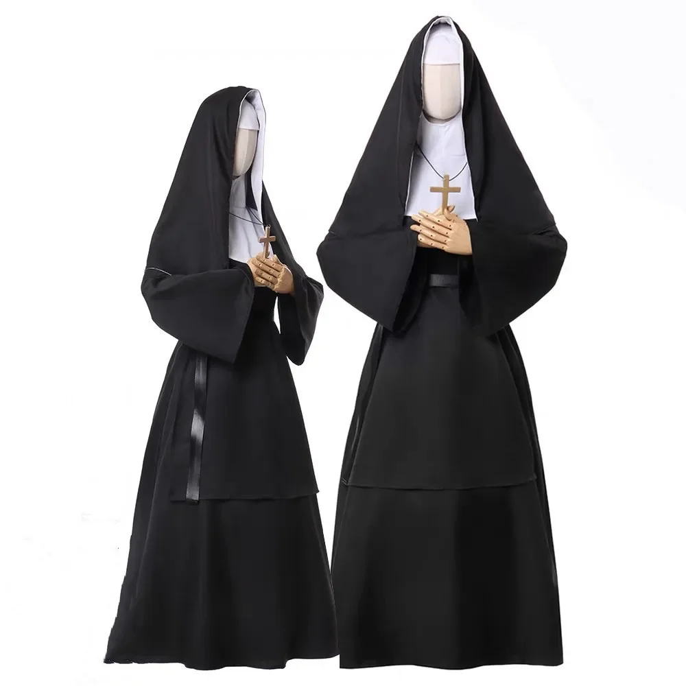 2026 Women Nun Costumes Maria  - Bathrobe review and price