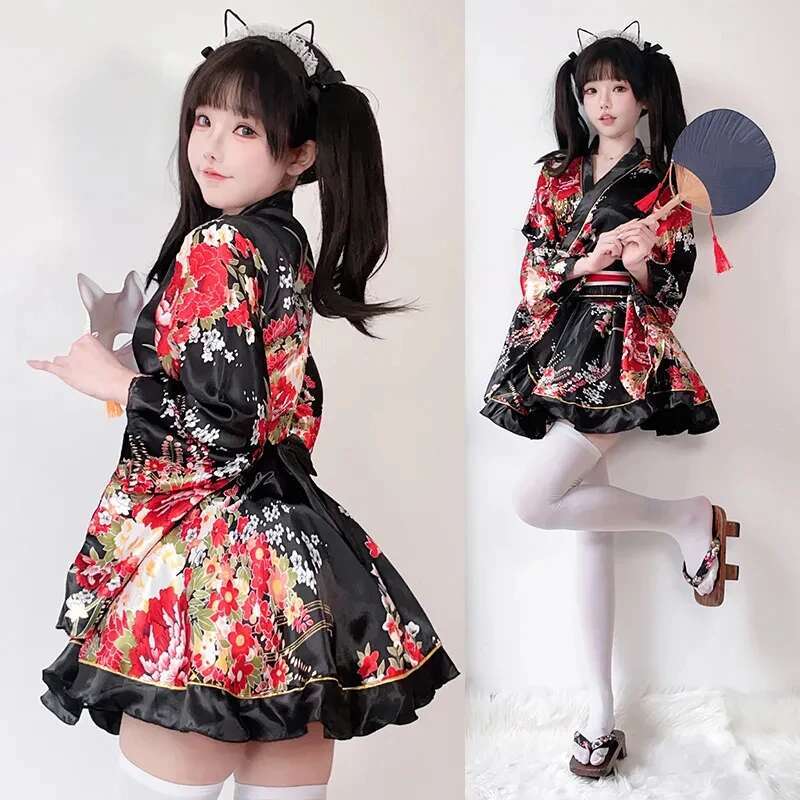 Japanese Modified Kimono Dress - Bathrobe review and price