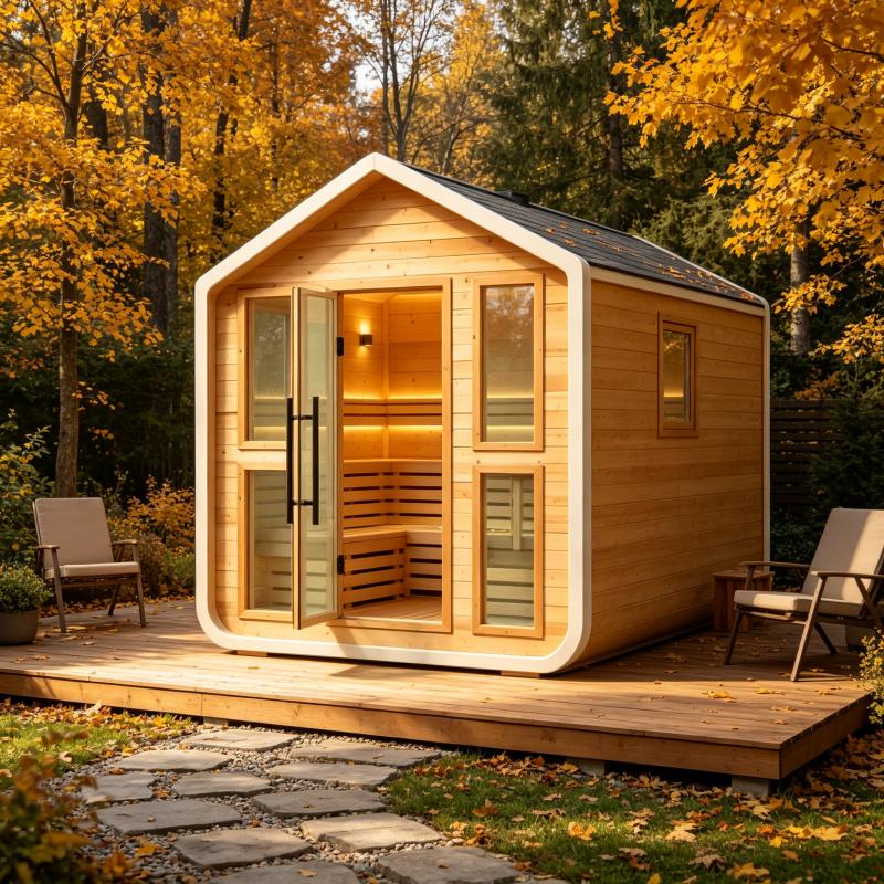 Custom Luxury Sauna Cabin Soli - Spa Wellness Gym review and price