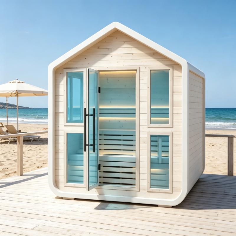 Custom Luxury Sauna Cabin Soli - Spa Wellness Gym review and price