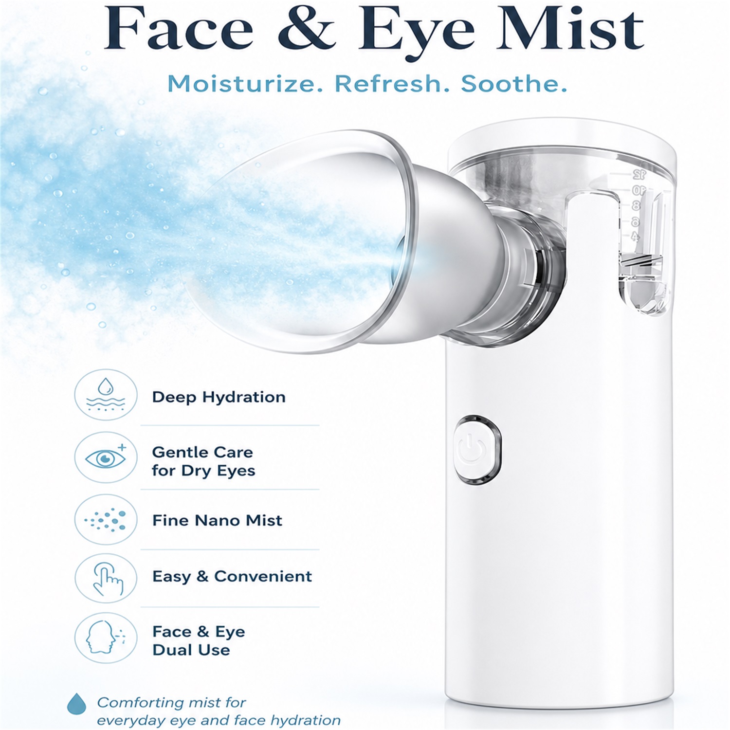 Eye Nano Humidifier Nebulizer  - Face Steamer review and price