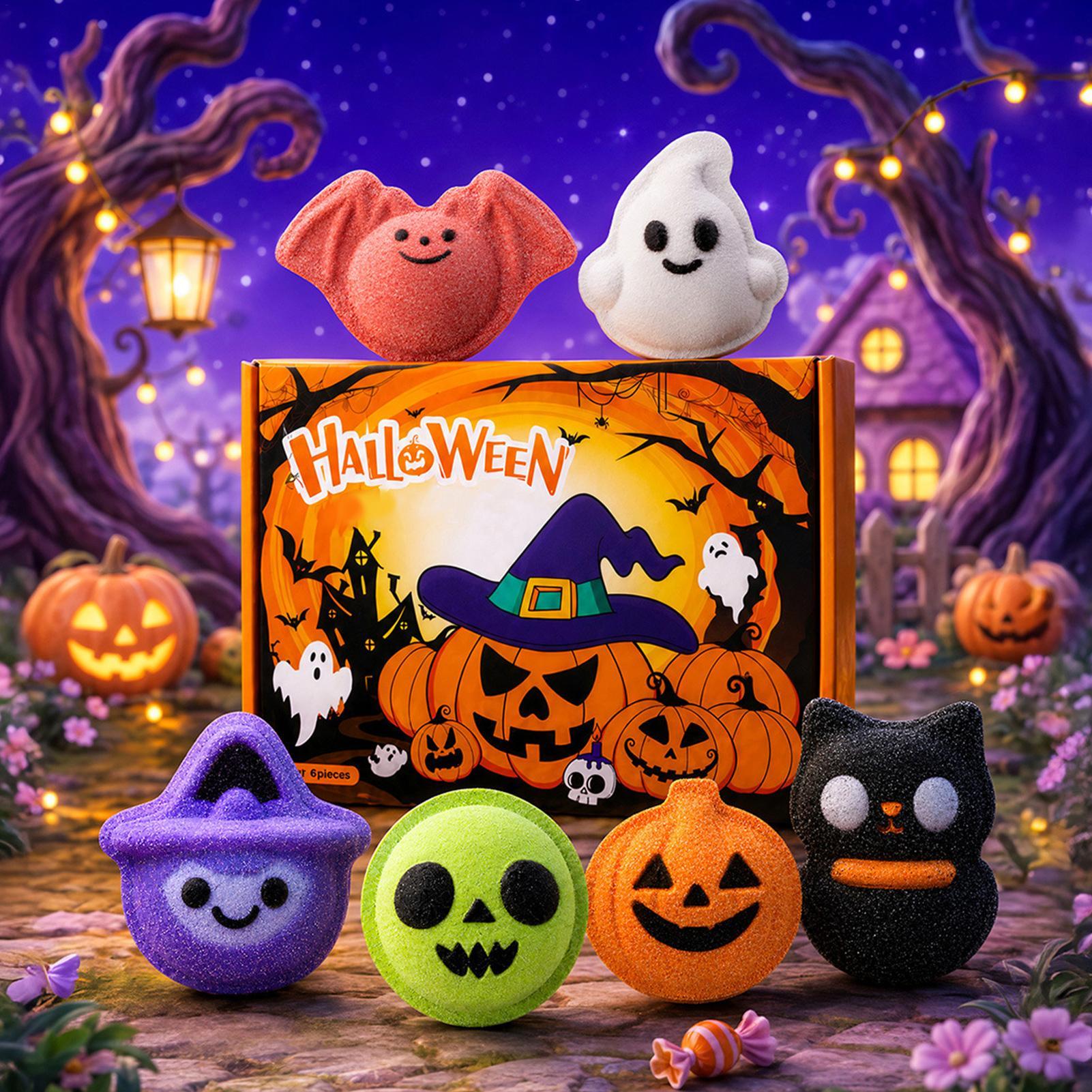 Halloween Bath ball Set, 6-pie - Bath Salts review and price
