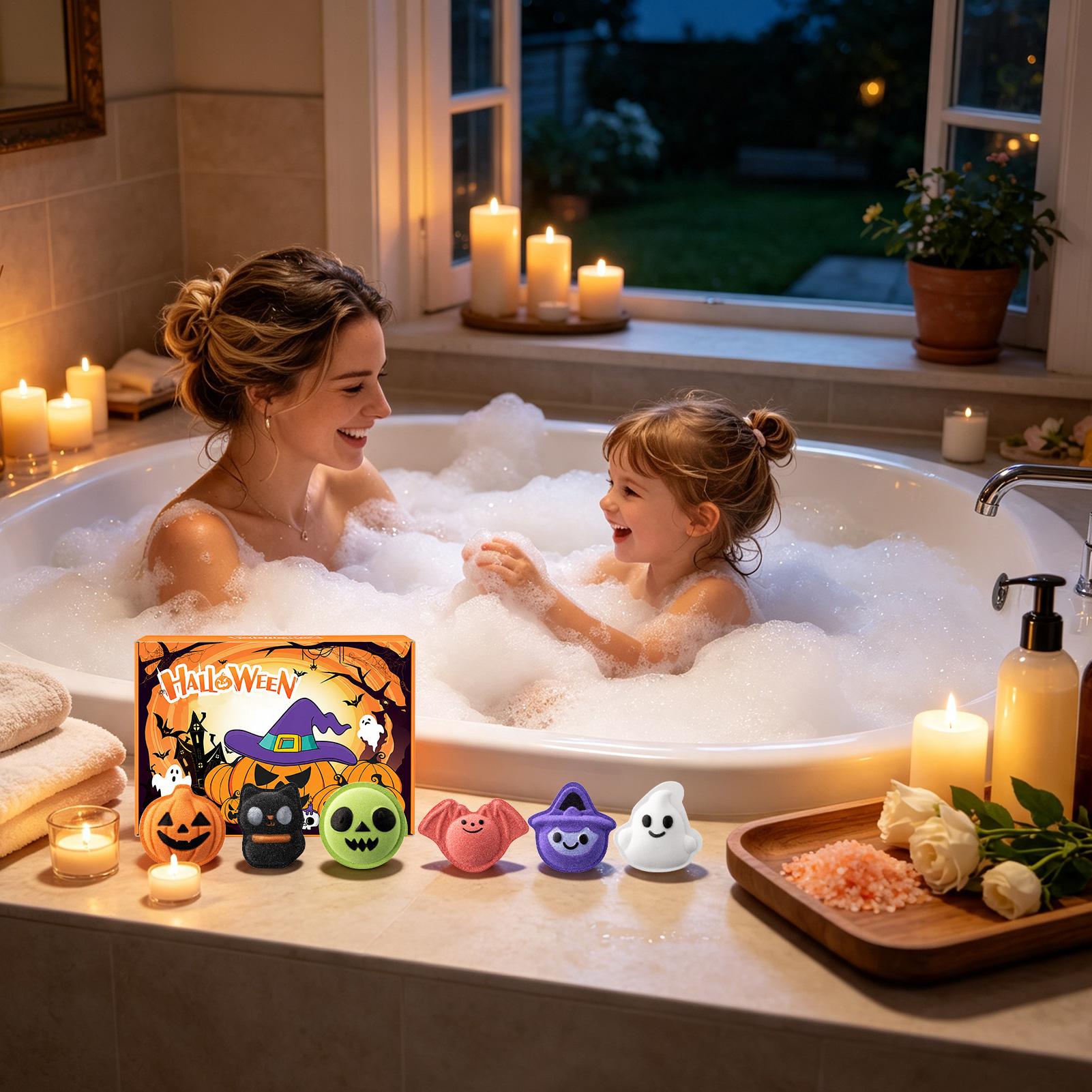 Halloween Bath ball Set, 6-pie - Bath Salts review and price