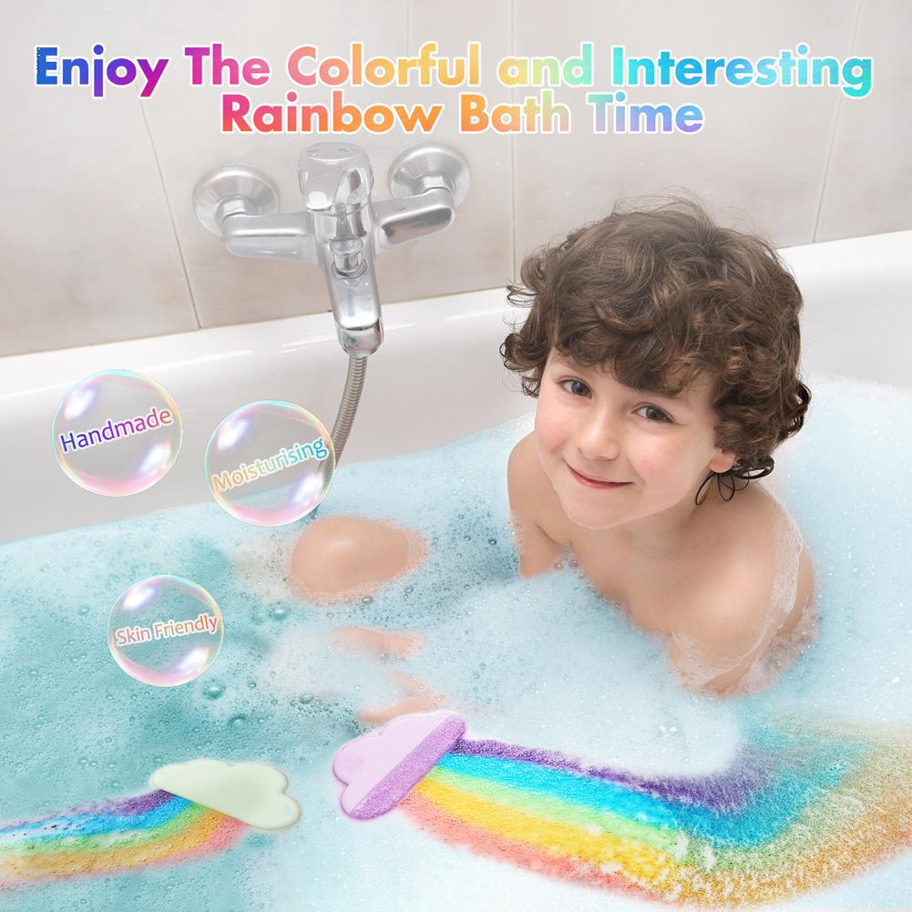 Rainbow Cloud Bath Ball for Ki - Bath Salts review and price