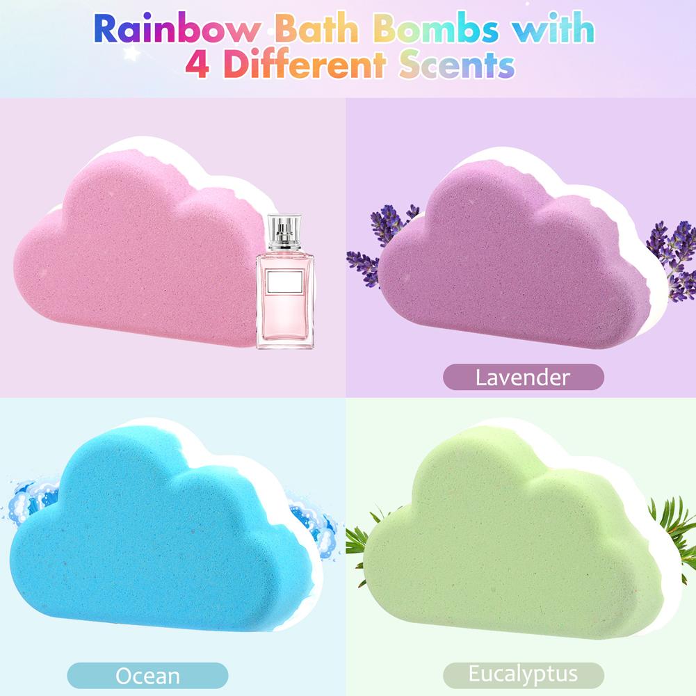 Rainbow Cloud Bath Ball for Ki - Bath Salts review and price