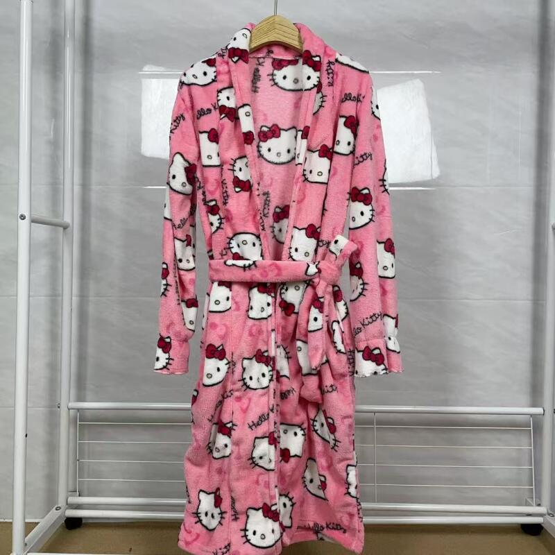 Nightgown Hello Kitty New Autu - Bathrobe review and price