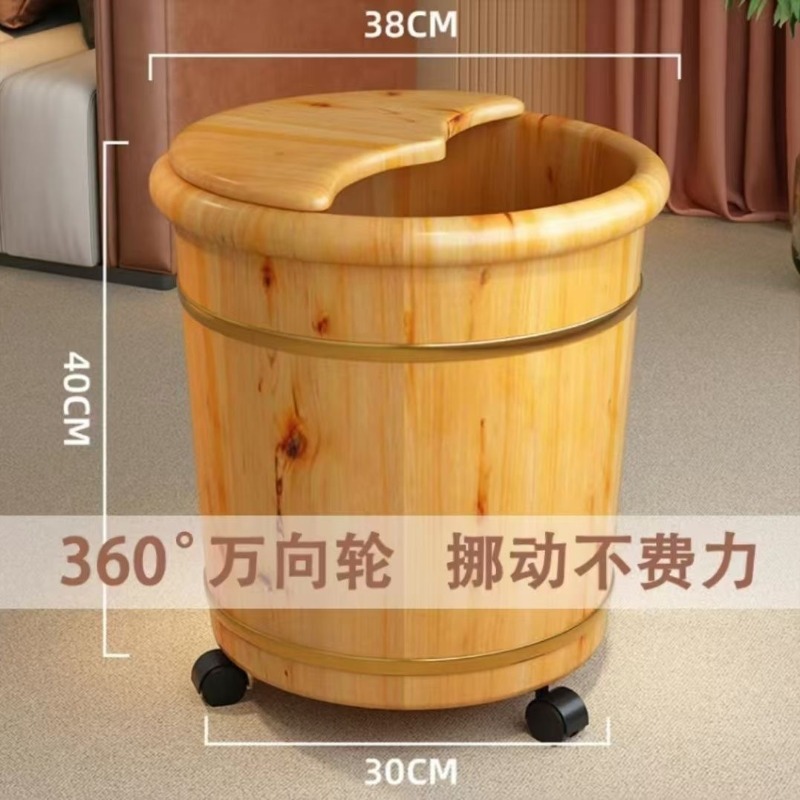 Wooden Foot Soaking Bucket, So - Spa Massager review and price
