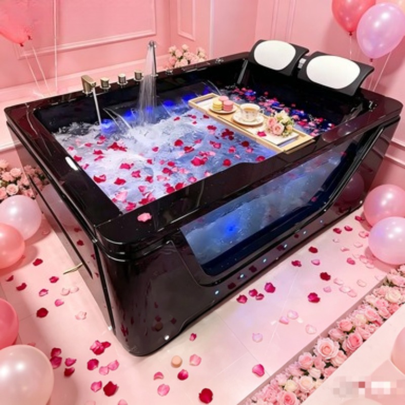 Acrylic Whirlpool Hot Tub Spa  - Spa Massager review and price