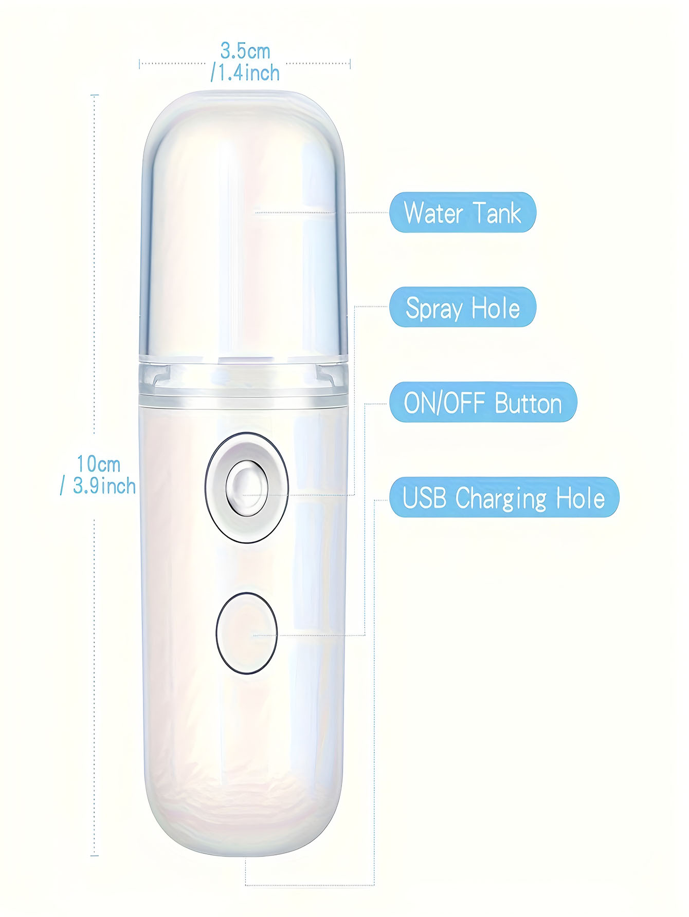 USB Mist Facial Sprayer  Humid - Face Steamer review and price