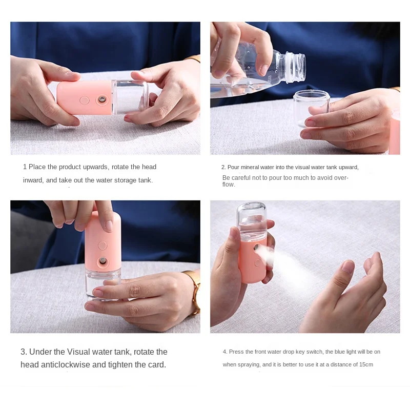 Mini Portable Humidifier Facia - Face Steamer review and price