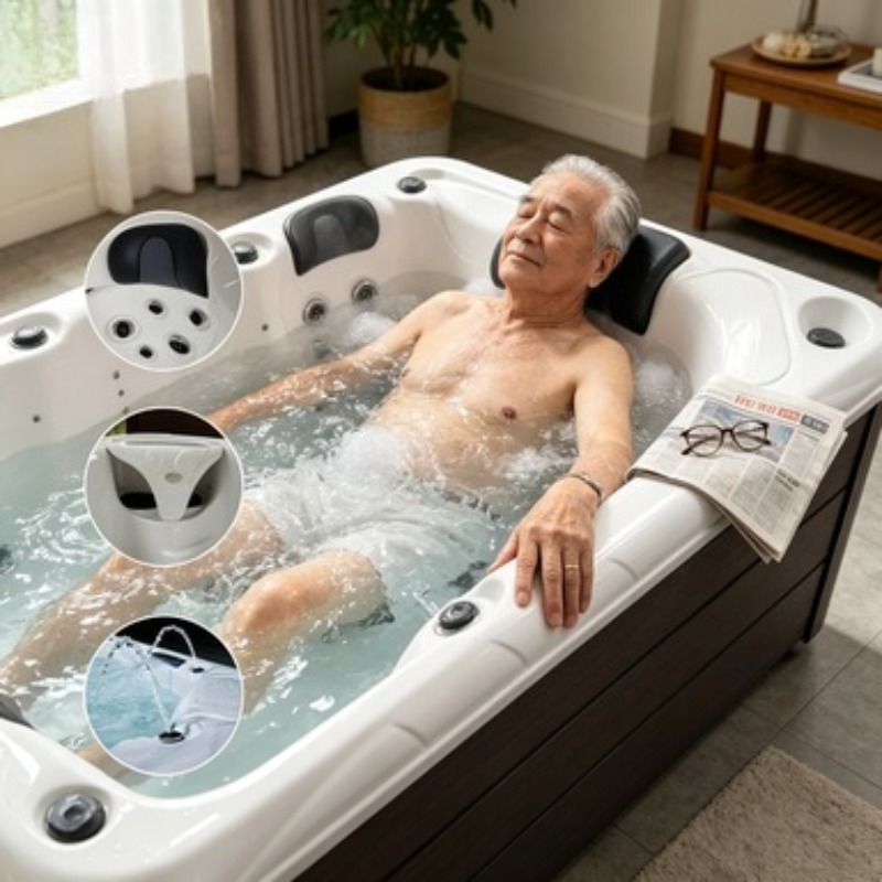 Massage Bathtub Acrylic Whirlp - Spa Massager review and price