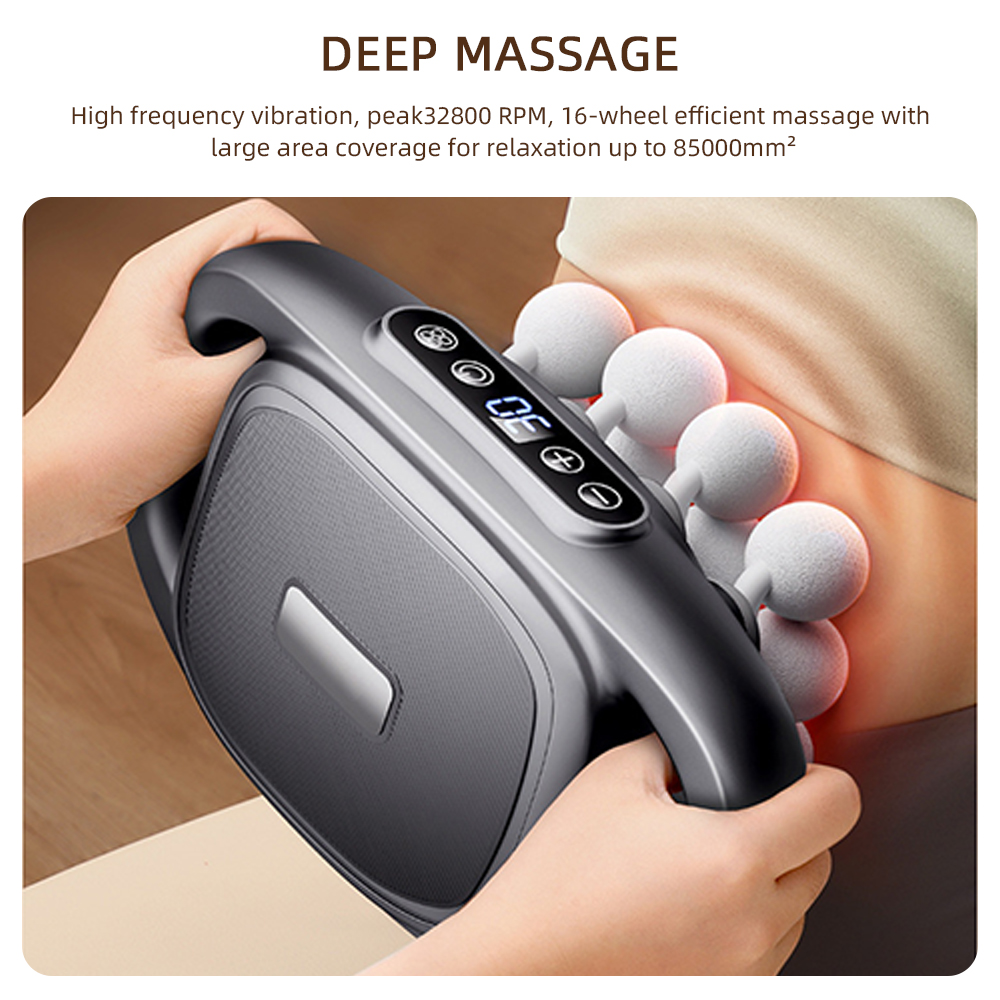 16-Head Fascia Gun High-Freque - Massage Gun review and price