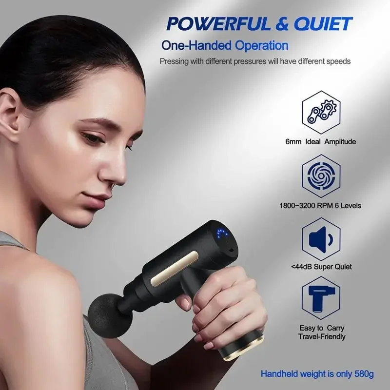 Portable Fascial Massage Gun E - Massage Gun review and price