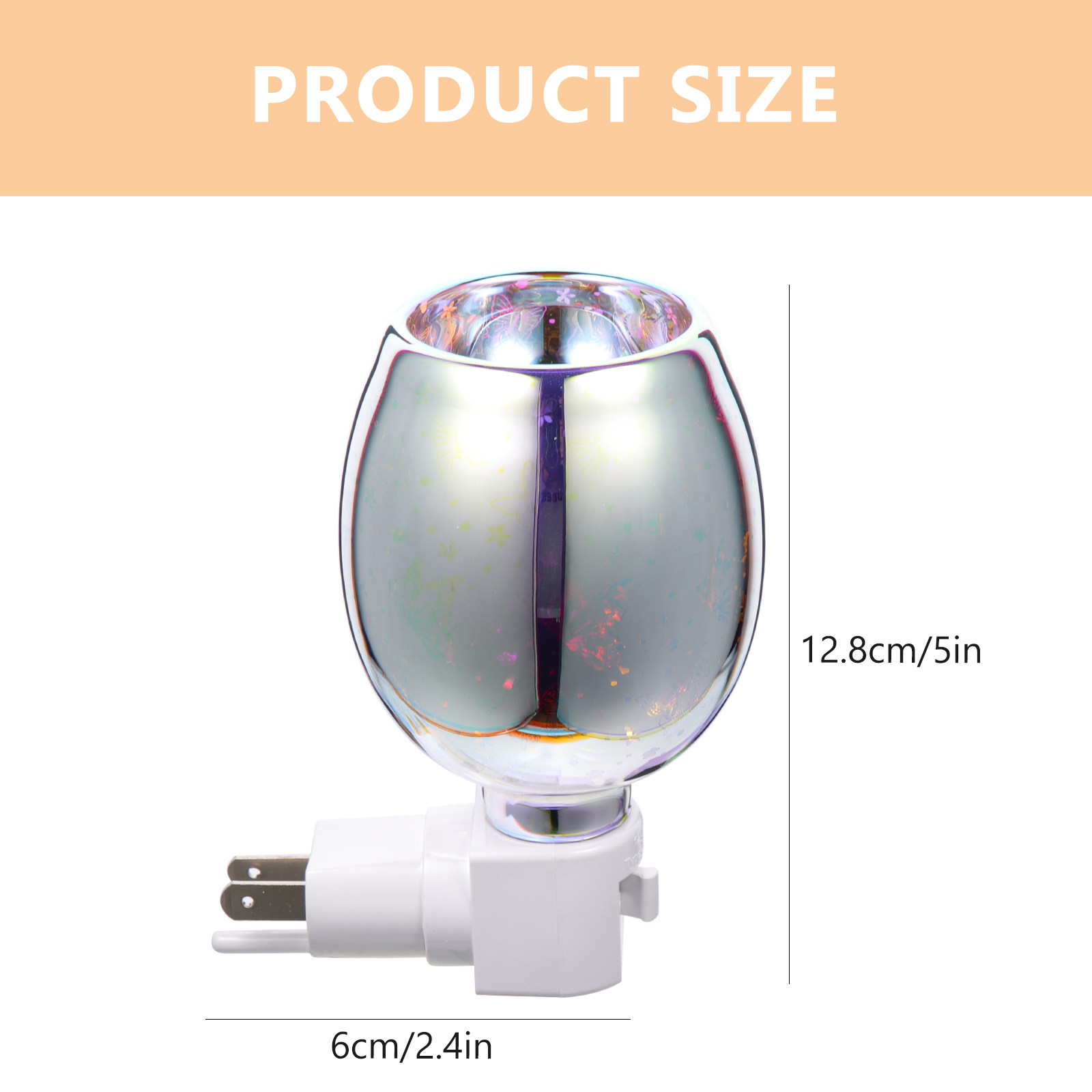 Plug In Glass Fragrance Warmer - Wax Warmer review and price