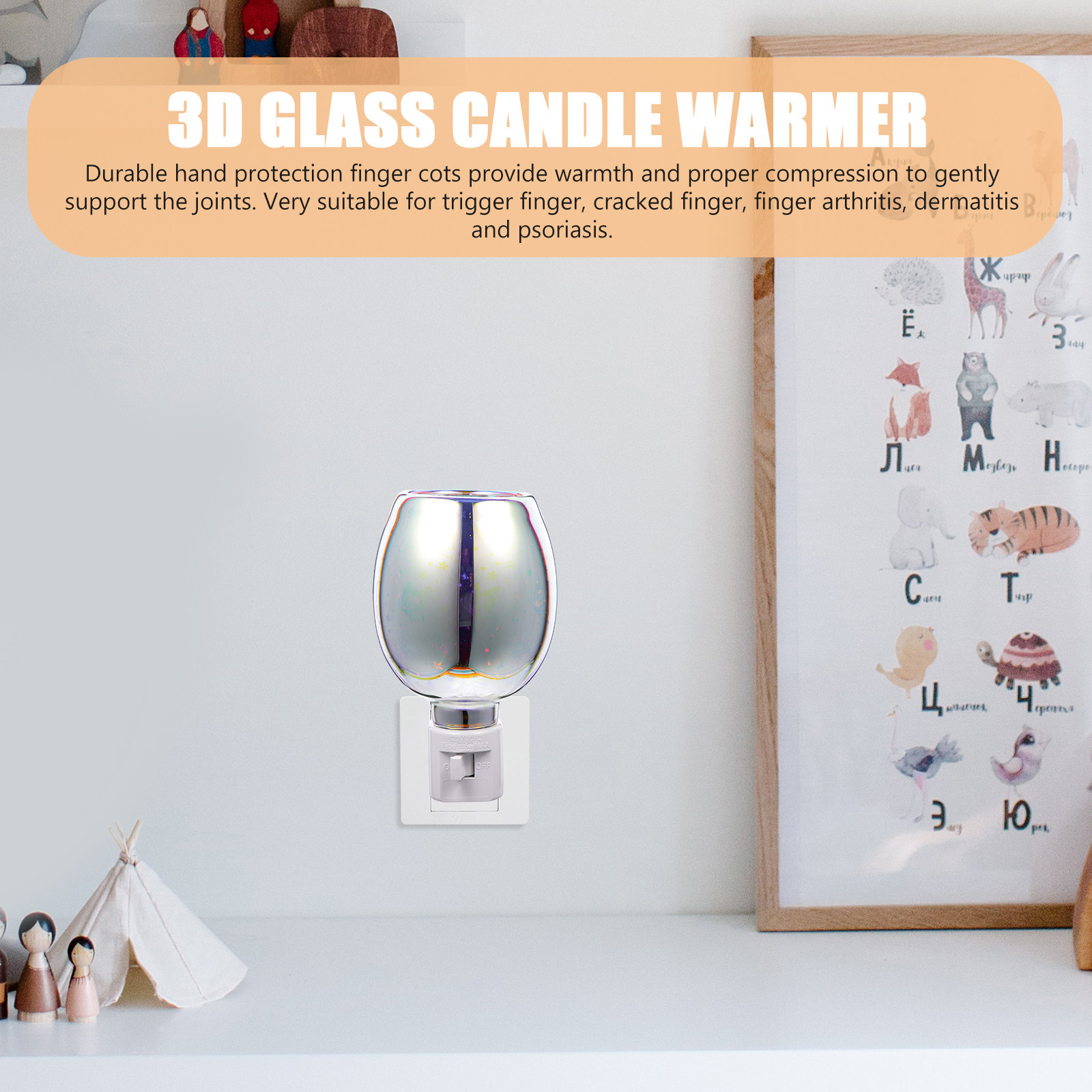 Plug In Glass Fragrance Warmer - Wax Warmer review and price