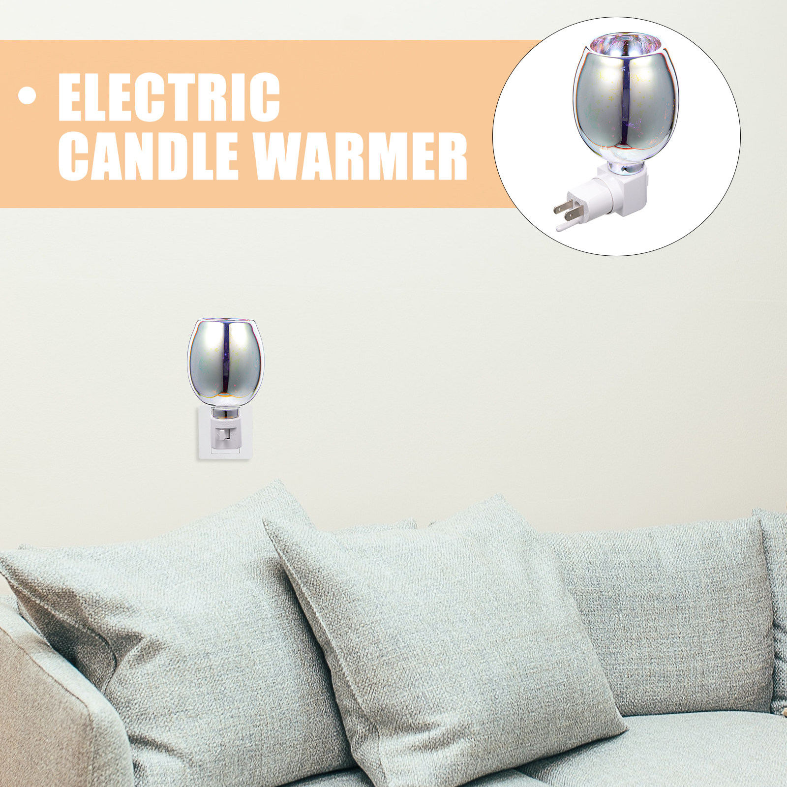 Plug In Glass Fragrance Warmer - Wax Warmer review and price