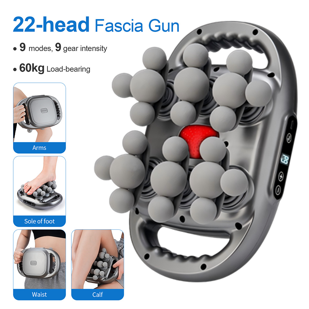 22-Head Fascia Gun High-Freque - Massage Gun review and price