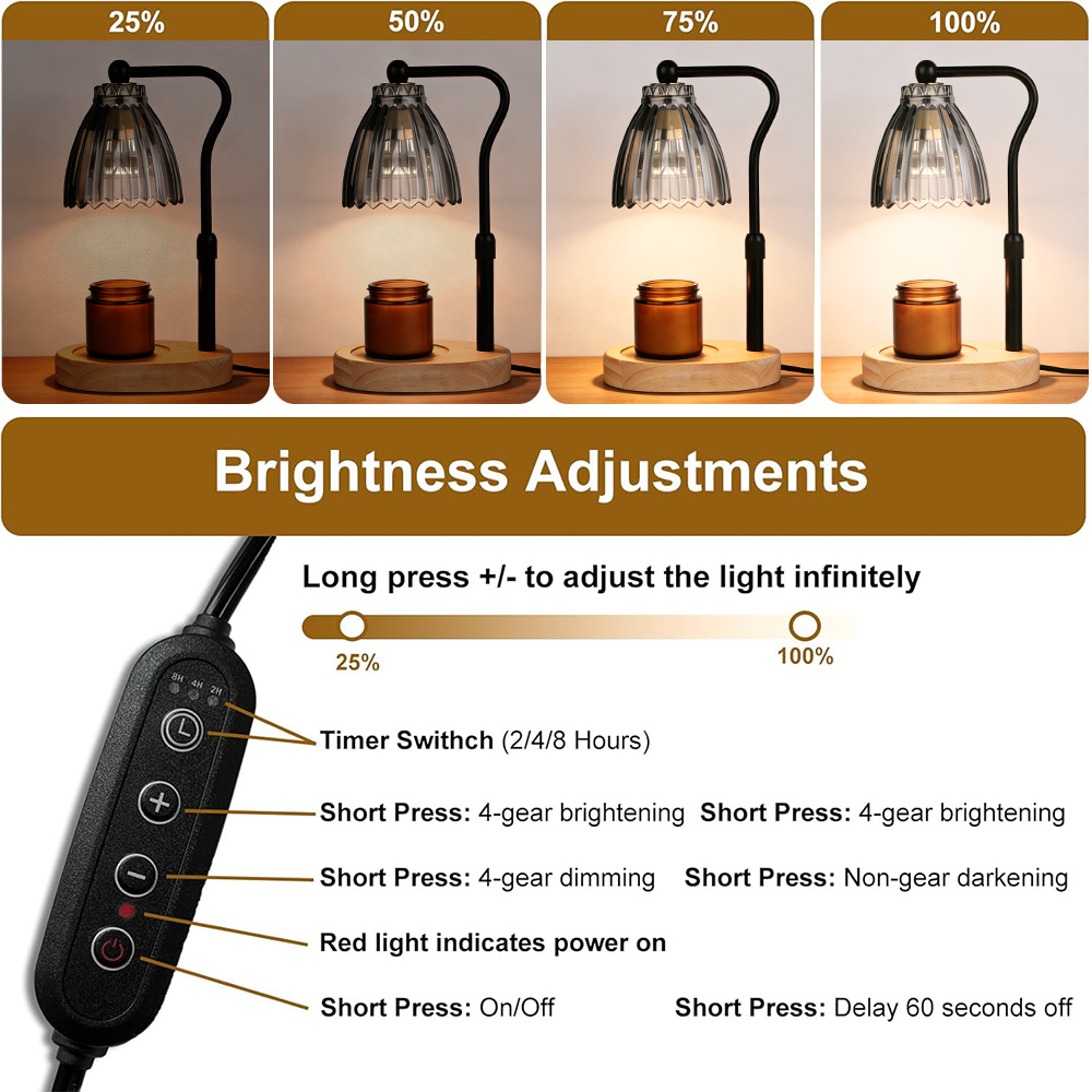 Candle Warmer Lamp with Timer  - Wax Warmer review and price