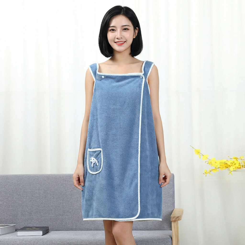 Coral Fleece Bath Skirt Soft T - Spa Towel review and price