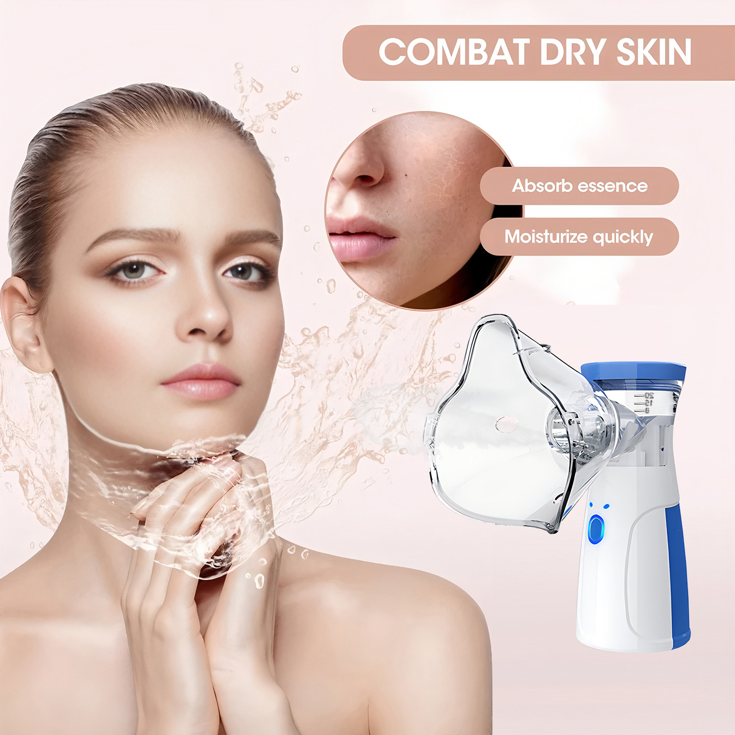 Mini Facial Steamer Silent Mes - Face Steamer review and price